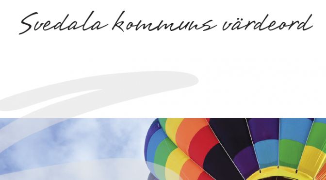 Lärmodul för att ”Implementera kommunens värdeord”