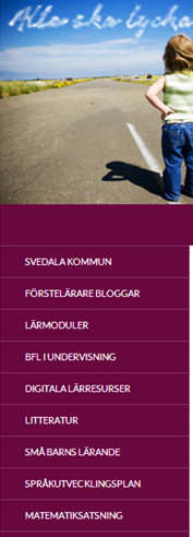 vänstermeny