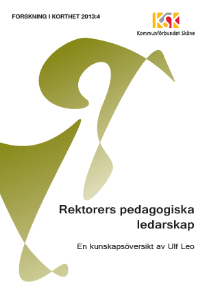 Rektorers pedagogiska ledarskap – en kunskapsöversikt Bokomslag