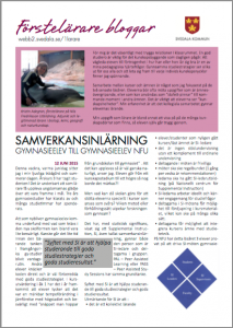 Samverkansinlärning - gymnasieelev till gymnasieelev