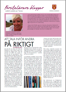 Att tala inför andra på riktigt