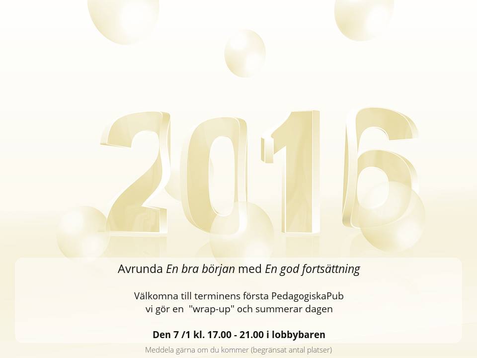 En god fortsättning