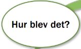 hur blev det